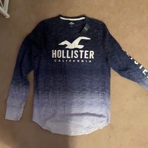 NWT Hollister Men’s size large long sleeve shirt.